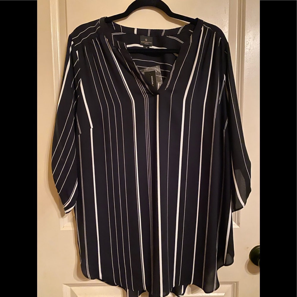 💥Host Pick💥Worthington Blouse~~NWT 1X